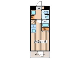 S-RESIDENCE亀戸lumeの物件間取画像